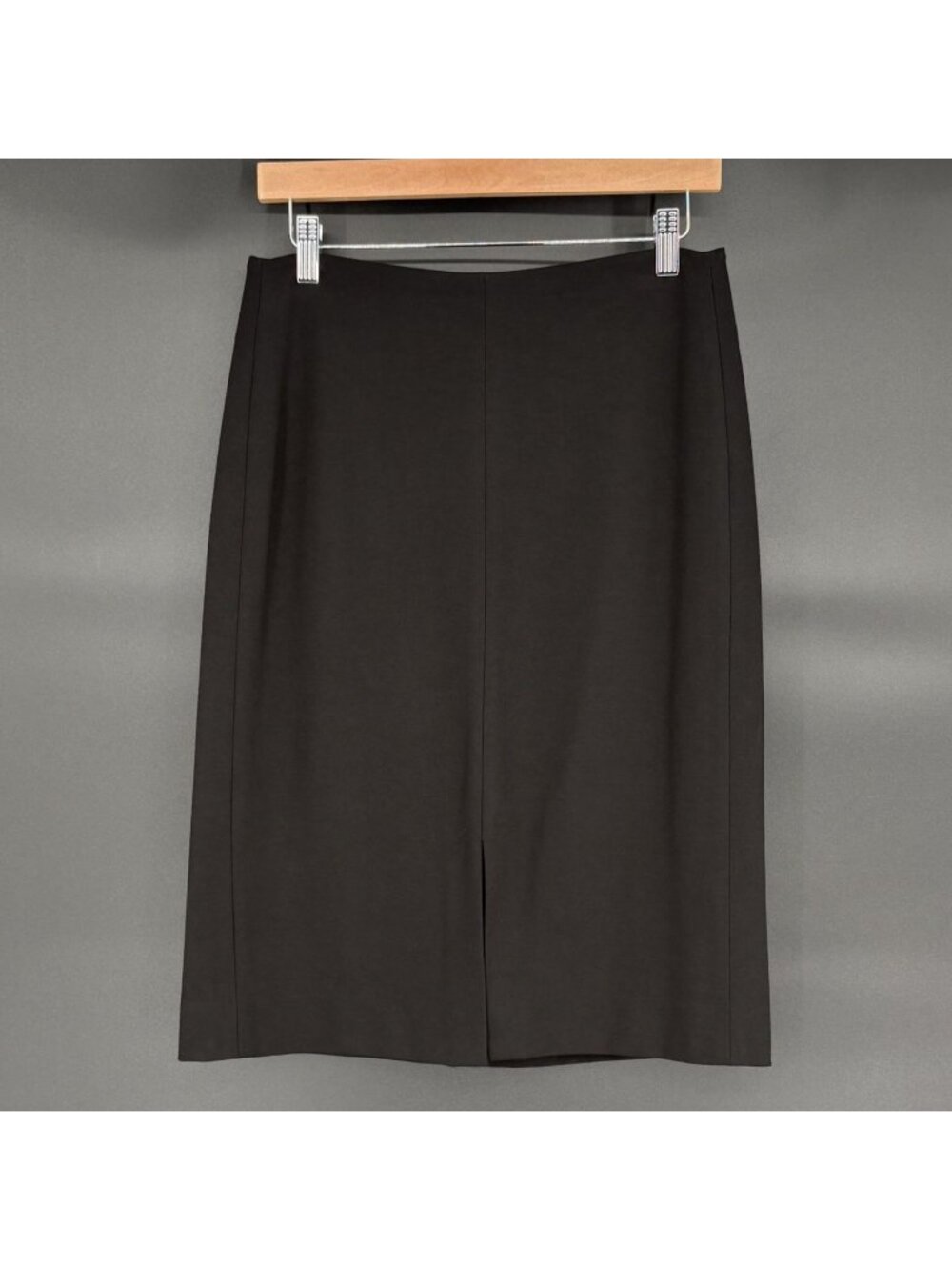 M.M.LaFleur Black Soft Stretch Pencil Skirt Women’s Size 10 Made in NYC Office